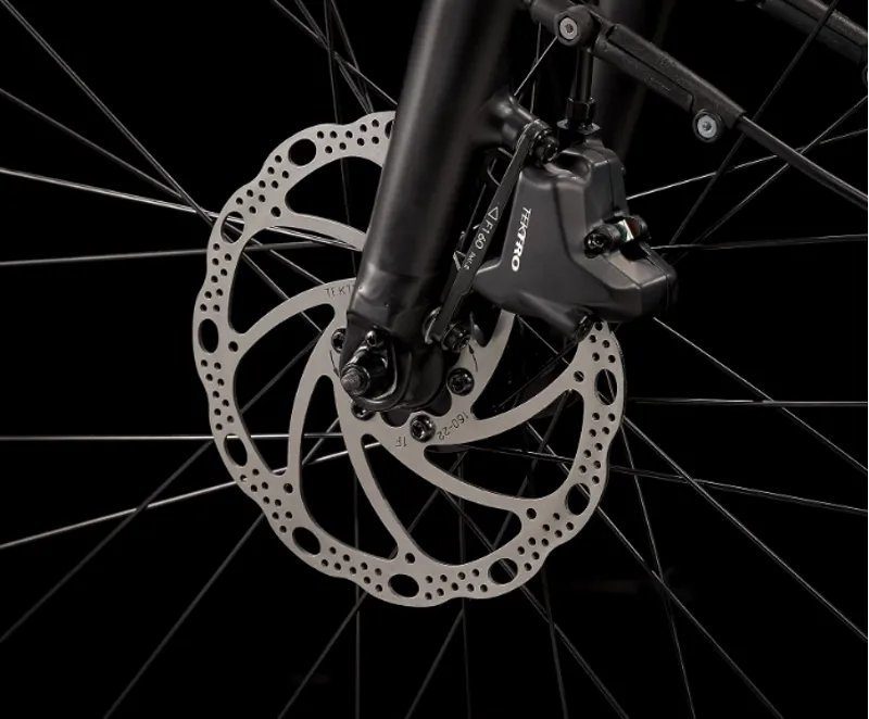 Trek Fx+ 2 Stagger Electric Hybrid Bike 2025 in Satin Black-9